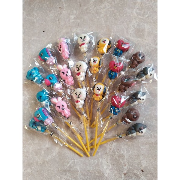 

Coklat karakter loly bt21, paket ( isi10 pcs)