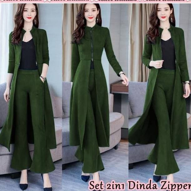 Setelan celana wanita/korea/murah/baju kerja/gamis/muslim fashion
