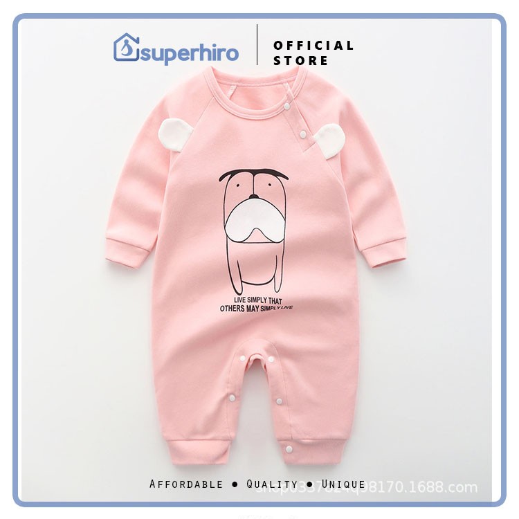 Jumper Bayi / Romper Panjang / Baju Kodok Baby Premium Cotton Boy Girl