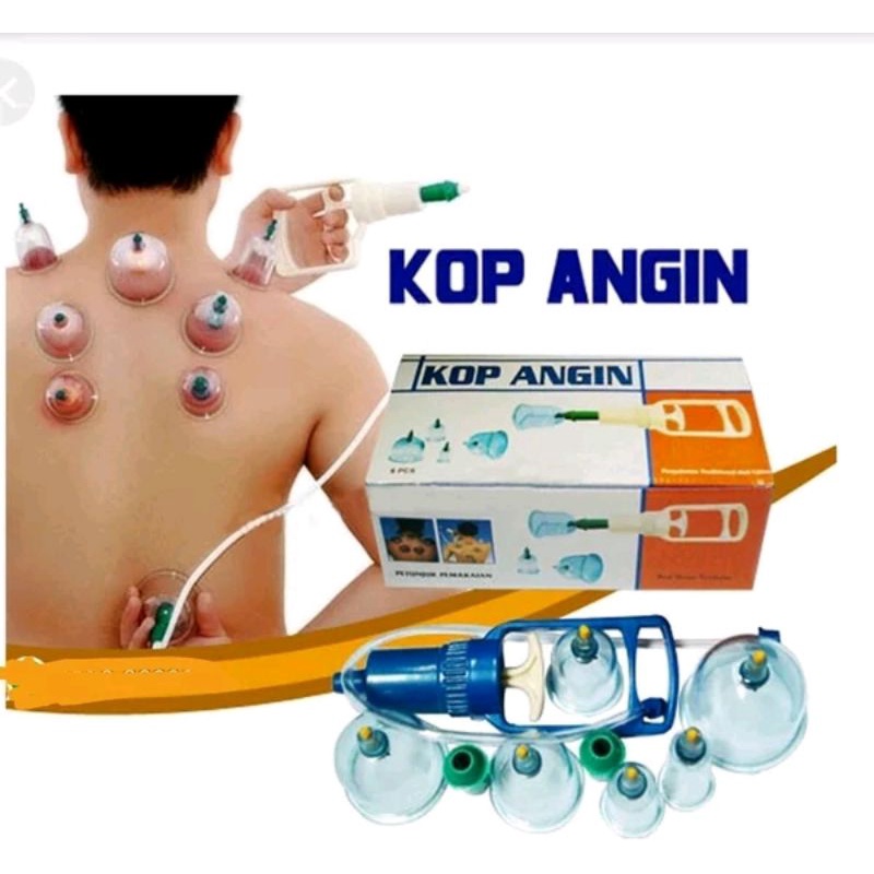 Kop Bekam / Kop Angin Nikita 6 Pcs