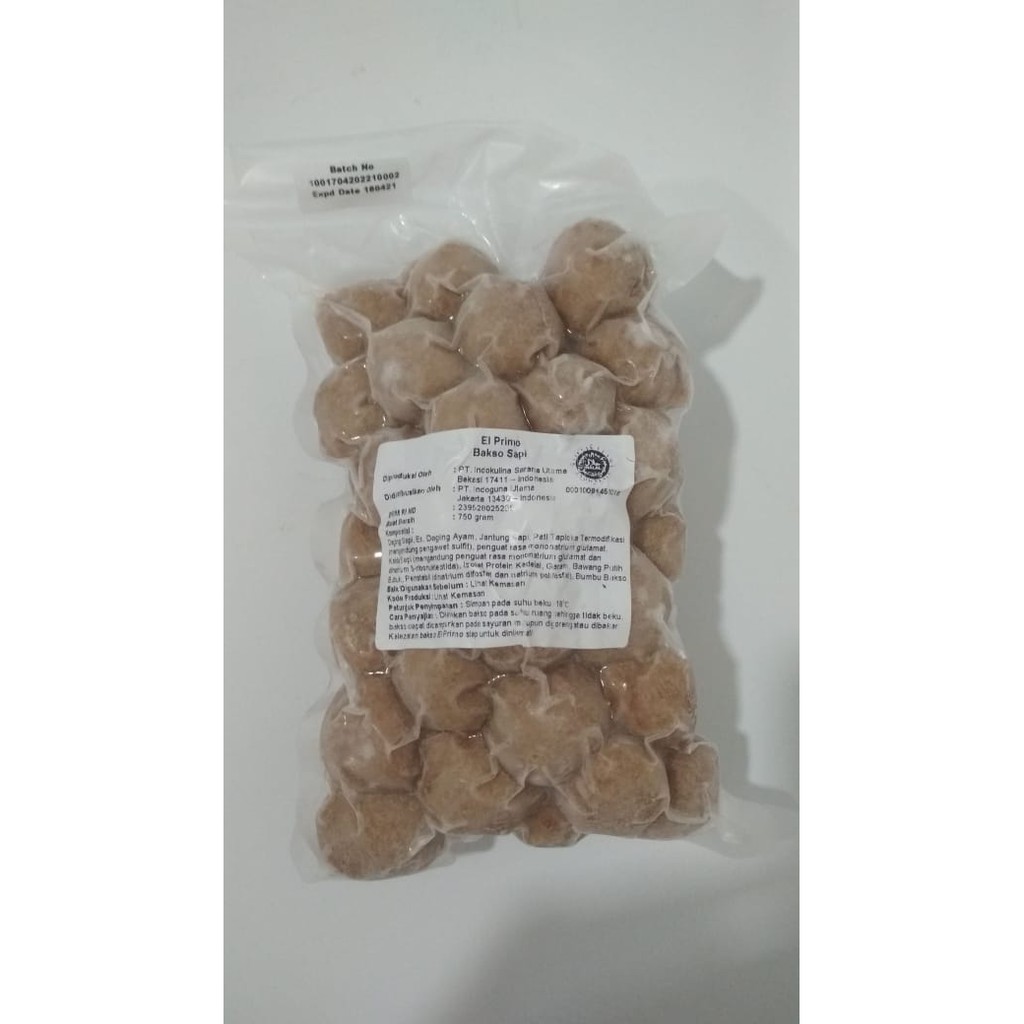 

Bakso Sapi Premium ( El Primo )