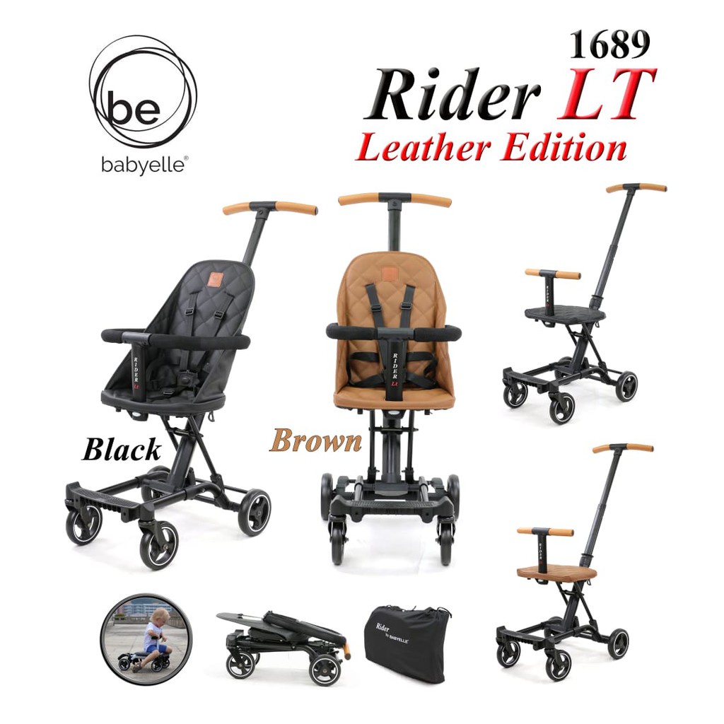 Stroller Babyelle Rider LT Kereta Dorong Bayi Rider Leather Jok Kulit