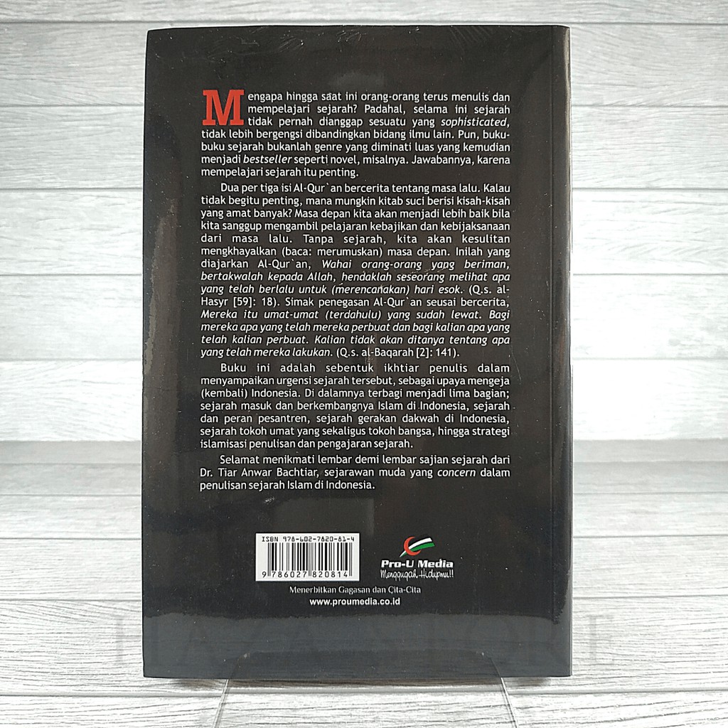 Buku Jas Mewah - Jangan Sekali-Kali Melupakan Sejarah &amp; Dakwah - Pro U Media 100% Original