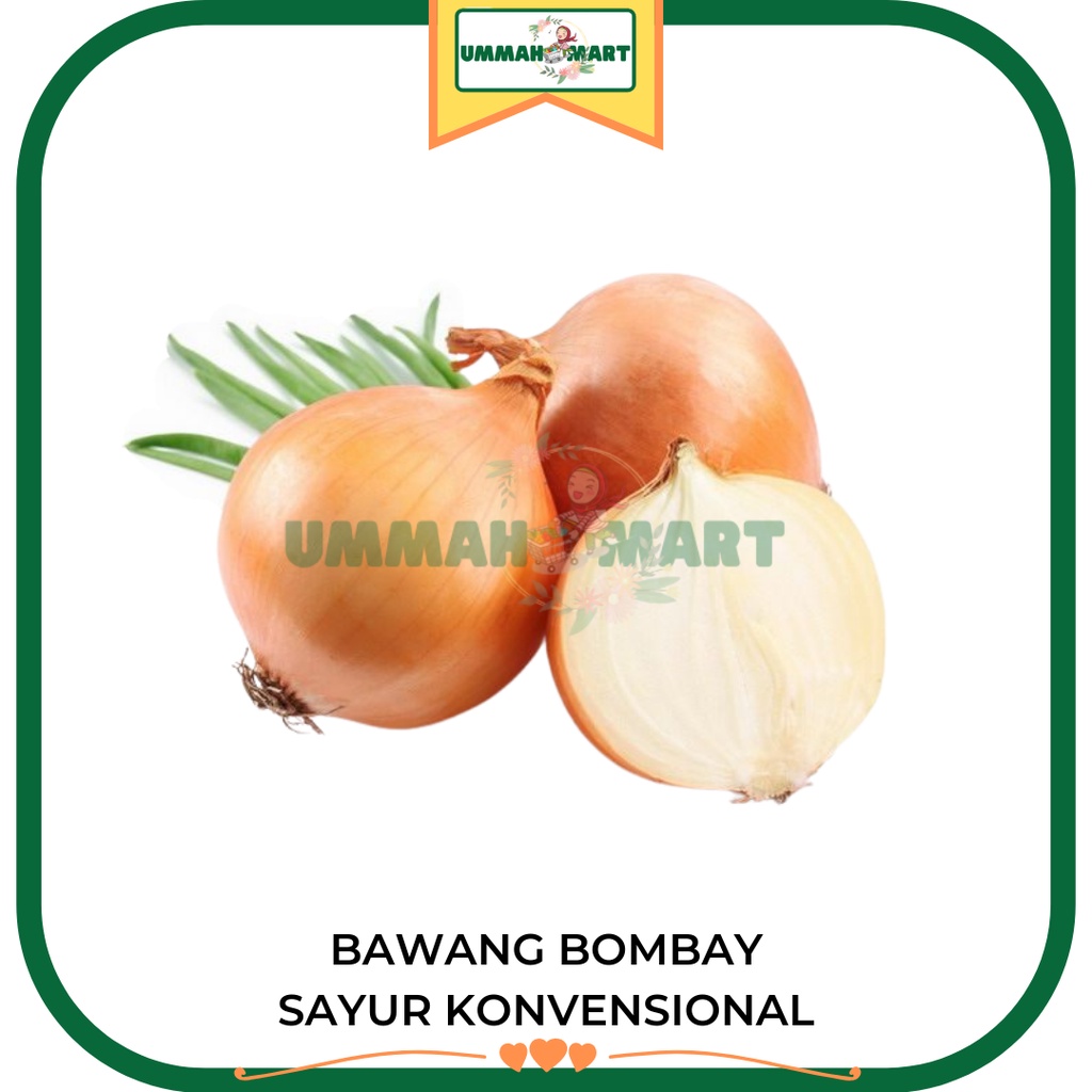 

Bawang Bombay Super Sayur Konvensional 500 Gram, Ummah.Mart | BERGARANSI