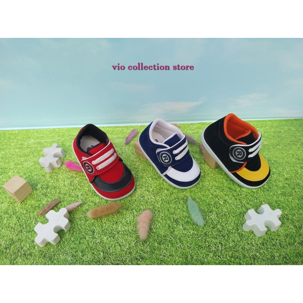 PROMO - SEPATU BALITA - SEPATU BABY - SEPATU ANAK - SEPATU MURAH - MODEL TALI - C70 - PREWALKER