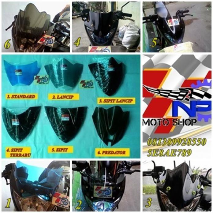 Visor Variasi Satria Fu Facelift Best Quality