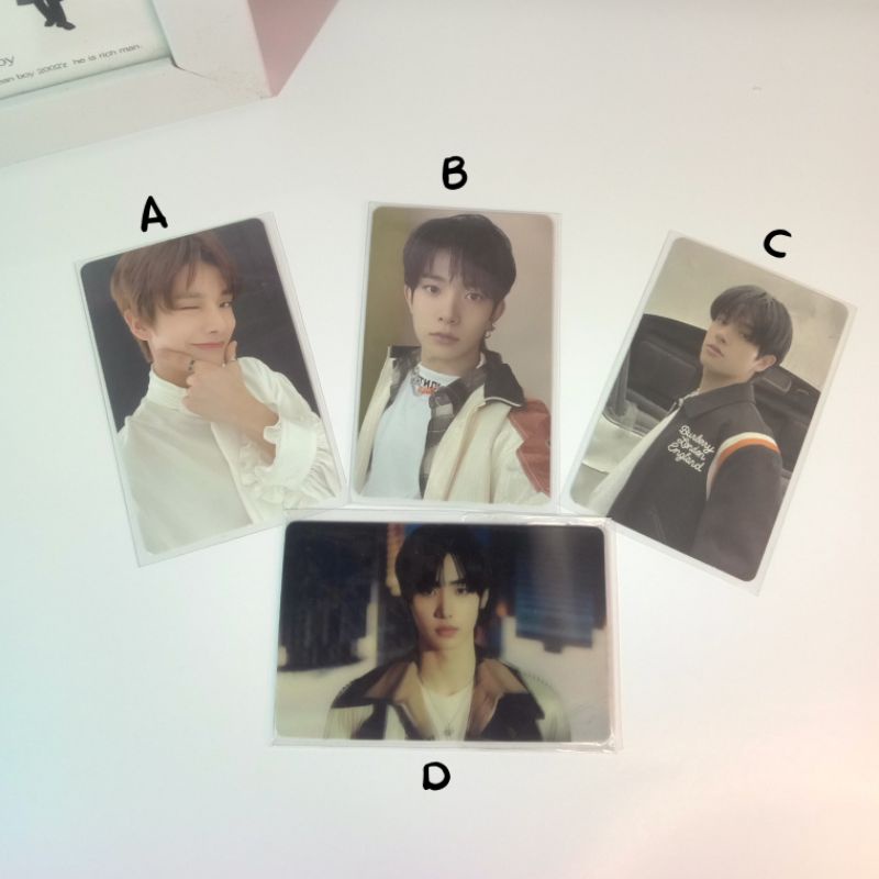 pc official jake (dusk & down),heeseung (down) ,lenti sunghoon