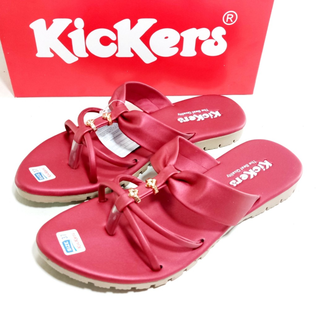 Kickers STB 02 Sandal Jepit Flat Wanita Size 37-40