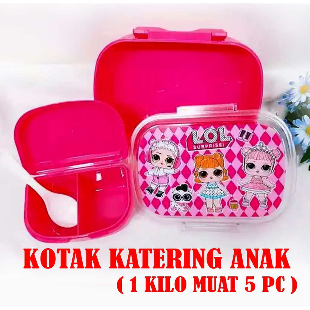 

MICCBAGS - MB 104 - KOTAK KATERING - LOL SPIDERMAN SOFIA.
