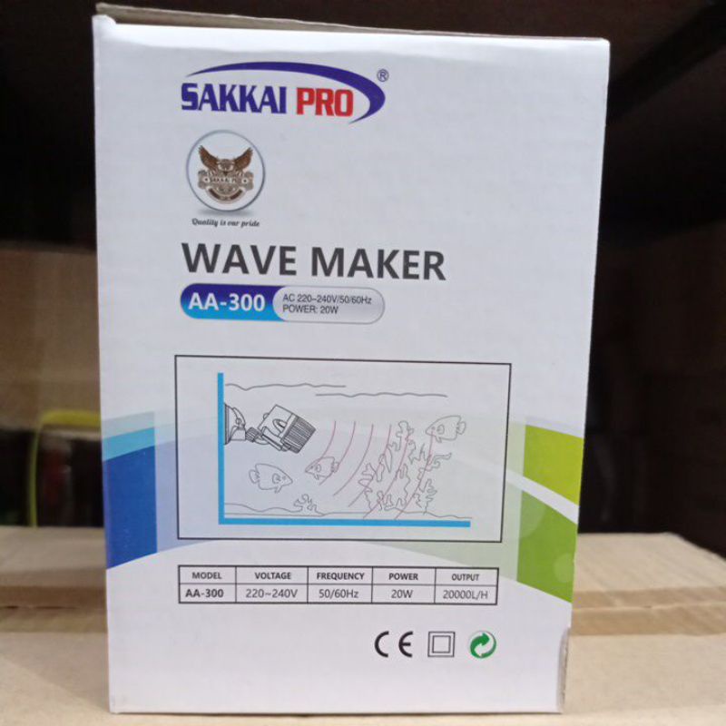 Mesin Pembuat Arus Ombak Aquarium SAKKAI PRO WAVE MAKER AA 300