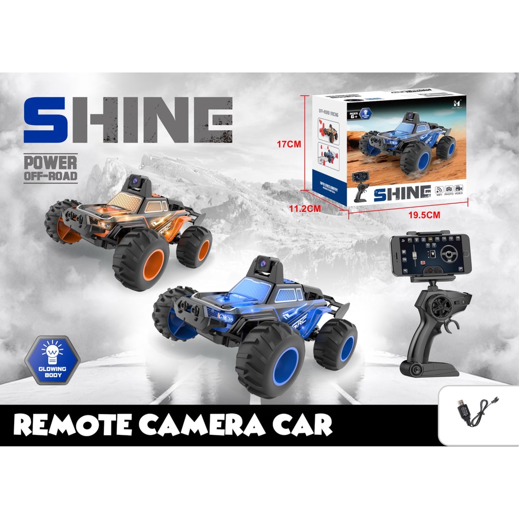 PROMO RC MINI SHINE CAMERA CAR
