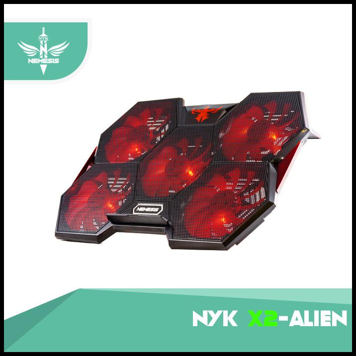 Cooling Pad Gaming Laptop Coolingpad Nyk Nemesis X-2 Alien 17" Inch
