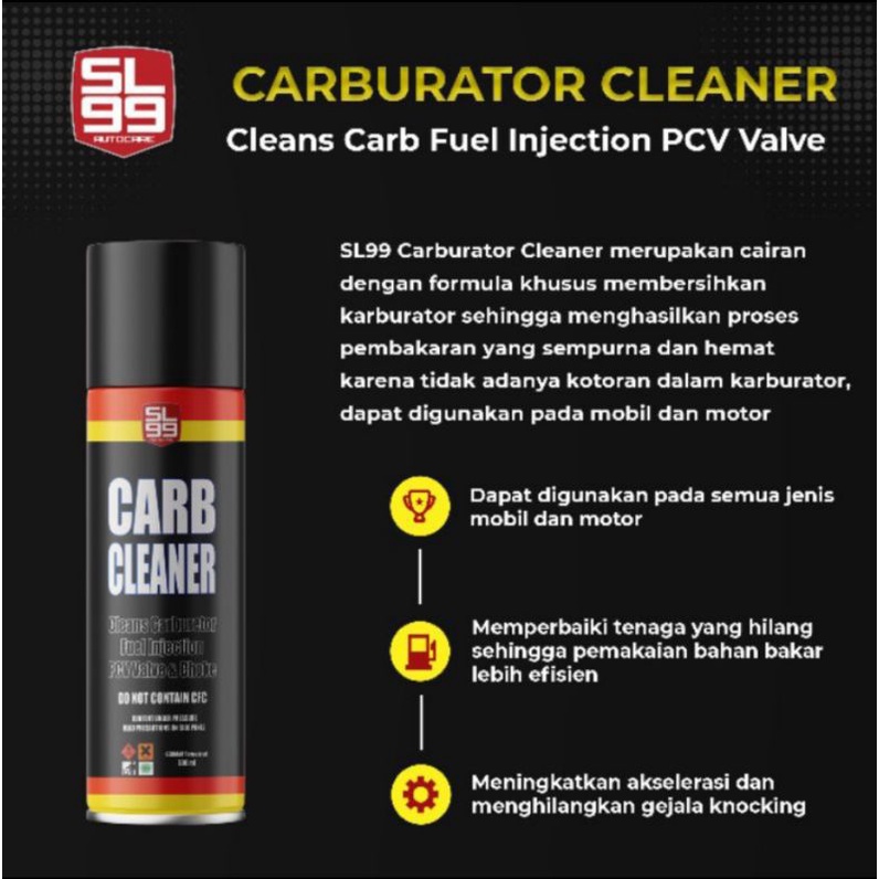 Carburator Cleaner 500 ml SL 99 original produk