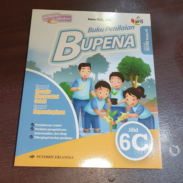 

❤BISA COD❤ BUPENA 6C Kurikulum 2013 revisi