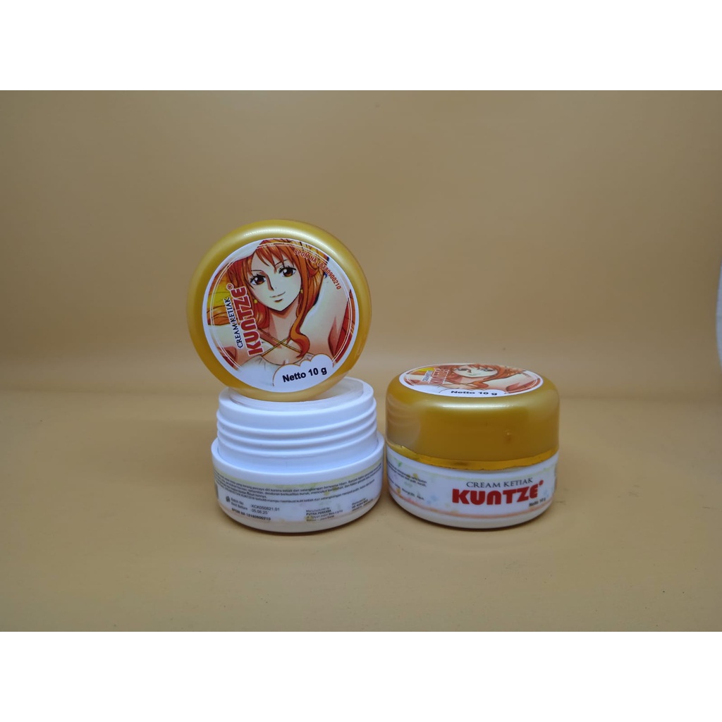 CREAM PEMUTIH KETIAK KUNTZE krim ketiak &amp; selangkangan kuntze BPOM 10 gr ORIGINAL ASLI 100%