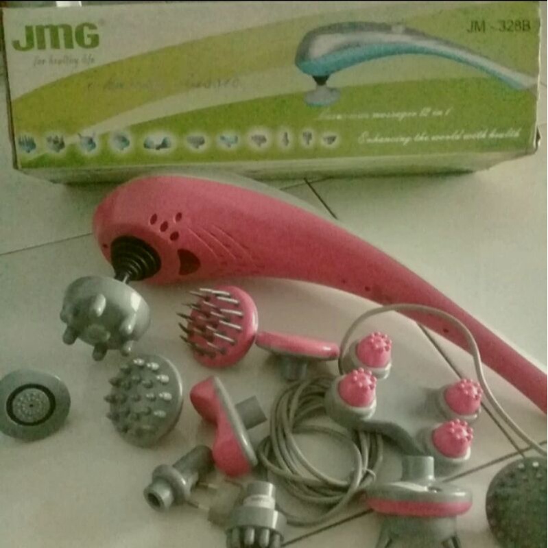 Alat terapi pijat listrik JMG 12 in 1 kode JM-328B Original