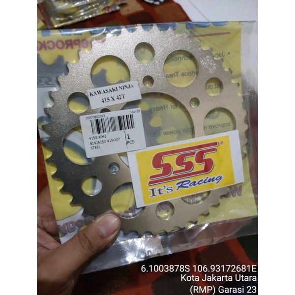 Gir sss 415 Kawasaki Ninja 150 R/RR