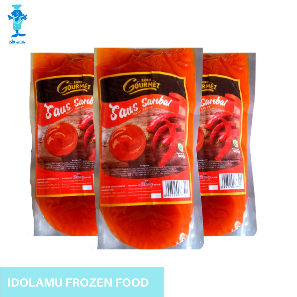 

Euro Gourmet Saos Sambal 1 kg