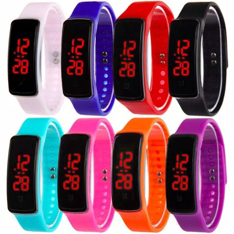 Jam anak led fashion murah