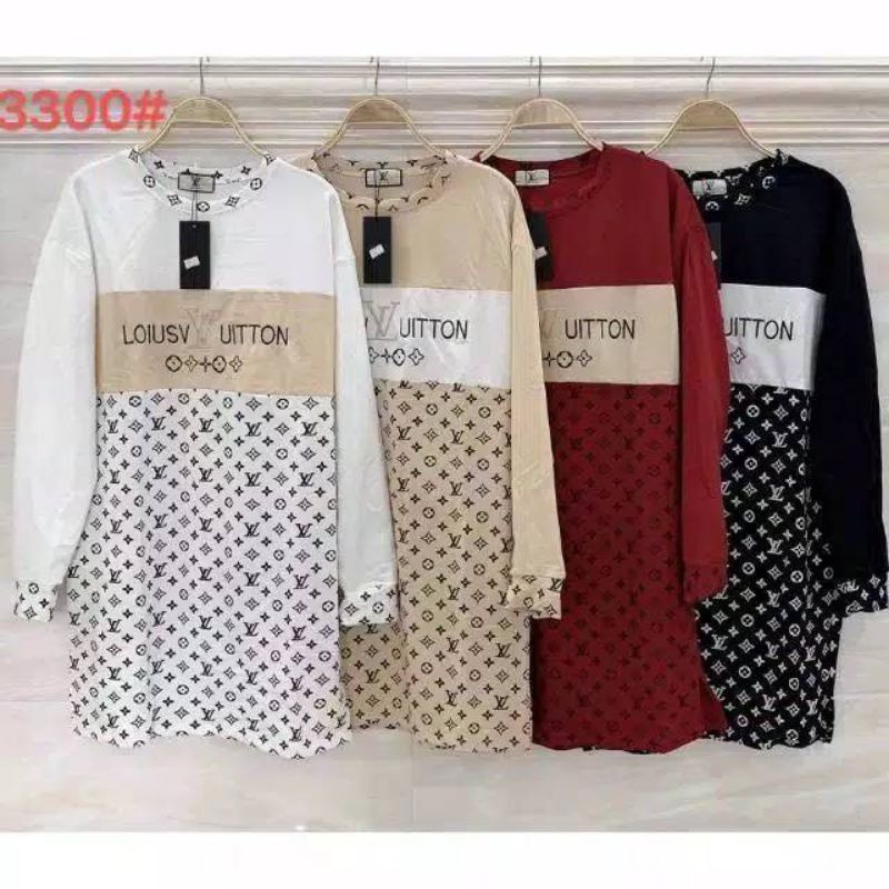 Tunik Import Premium LV Bordir News Mojo Cantik