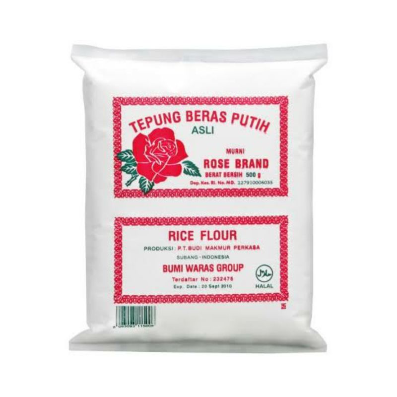 Tepung Beras Putih Rose Brand 500G 1/2KG 1 Dus
