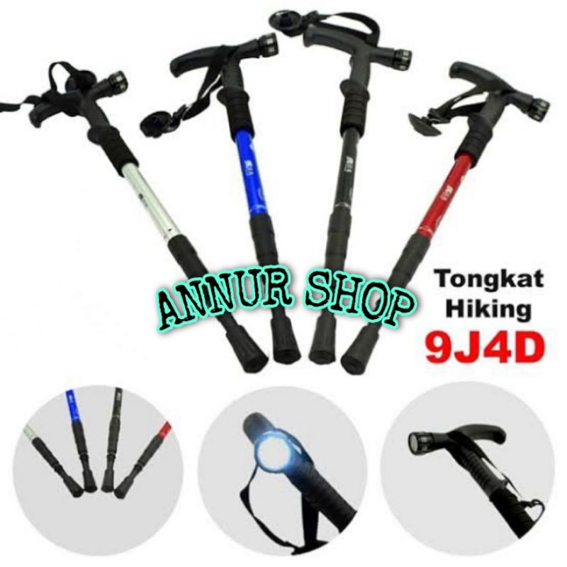 PROMO - TREKKING POLE 4 RUAS TP8102 - TONGKAT SENTER HIKING GUNUNG