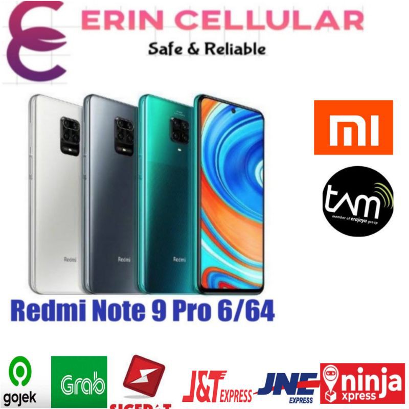 HP NEW XIAOMI NOT 9 PRO 6/64(6+64) / 8/128  Grey, Putih, Blue
