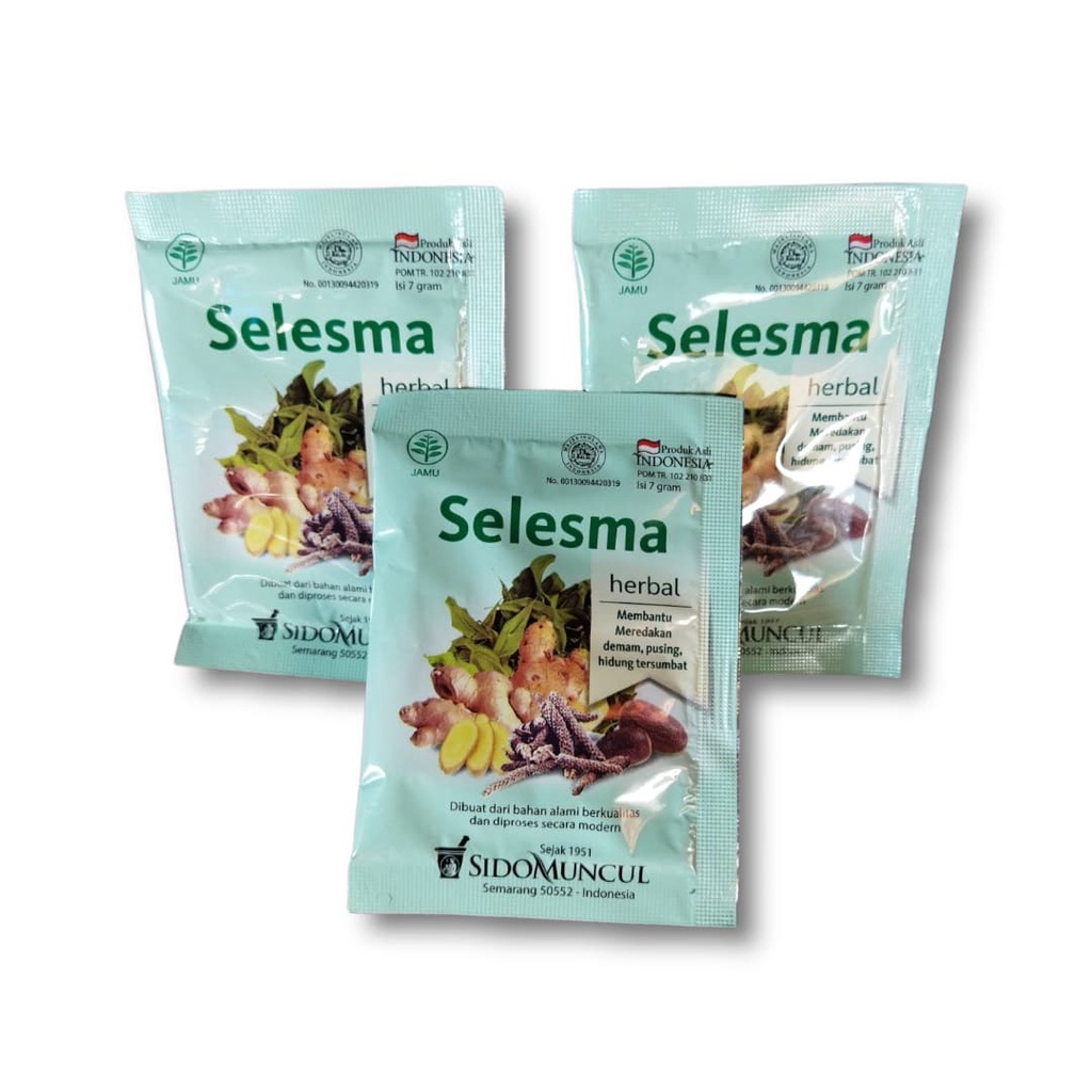 

Selesma Sidomuncul isi 10 sachet