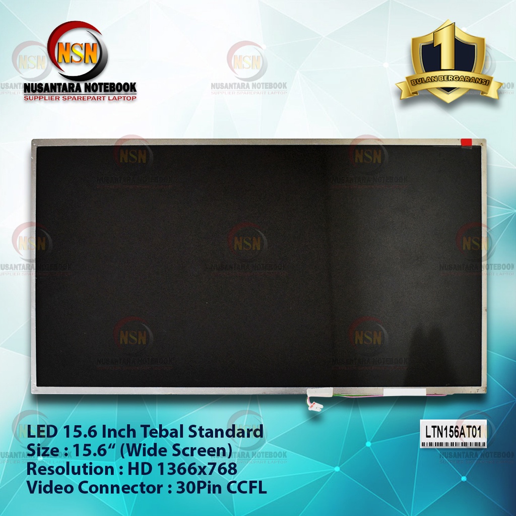 LCD 15.6 Inch Tebal Standard 30Pin HD