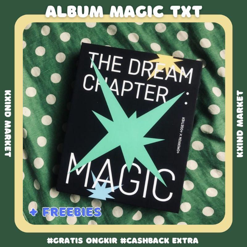 Album Only TXT The Dream Chapter MAGIC / album txt magic / album unsealed txt / tonorrow x together