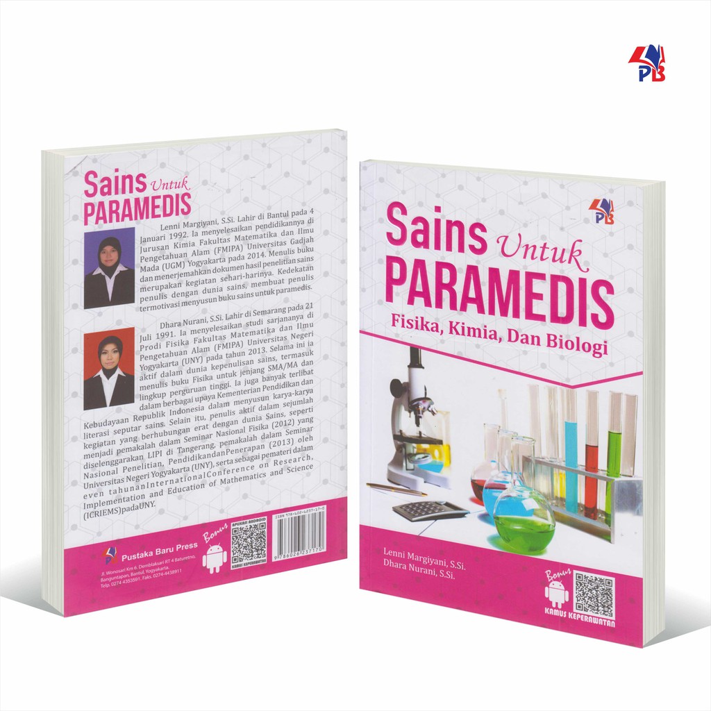 Buku Keperawatan Farmasi : Sains untuk Paramedis Fisika, Kima, dan Biologi PB Press-2