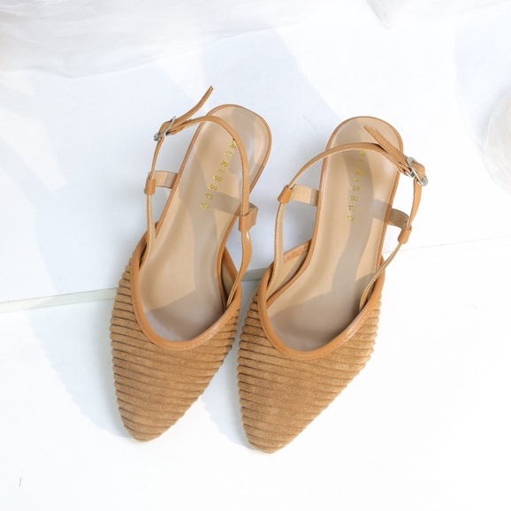 FLASH SALE 7.7 Sandal Wanita Yurika Mules Heels / Hak 5 Cm Belle 01