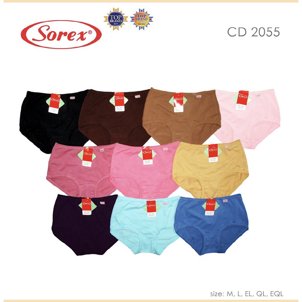 CELANA DALAM SOREX 2055 M ; L ; EL/ XL ; QL / XXL ; EQL / 4L // CD KATUN