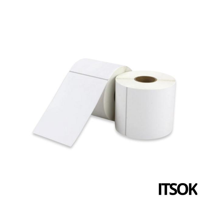 

ITSOK Kertas Thermal Label Barcode 100 x 150 mm ukuran A6 isi 500pcs