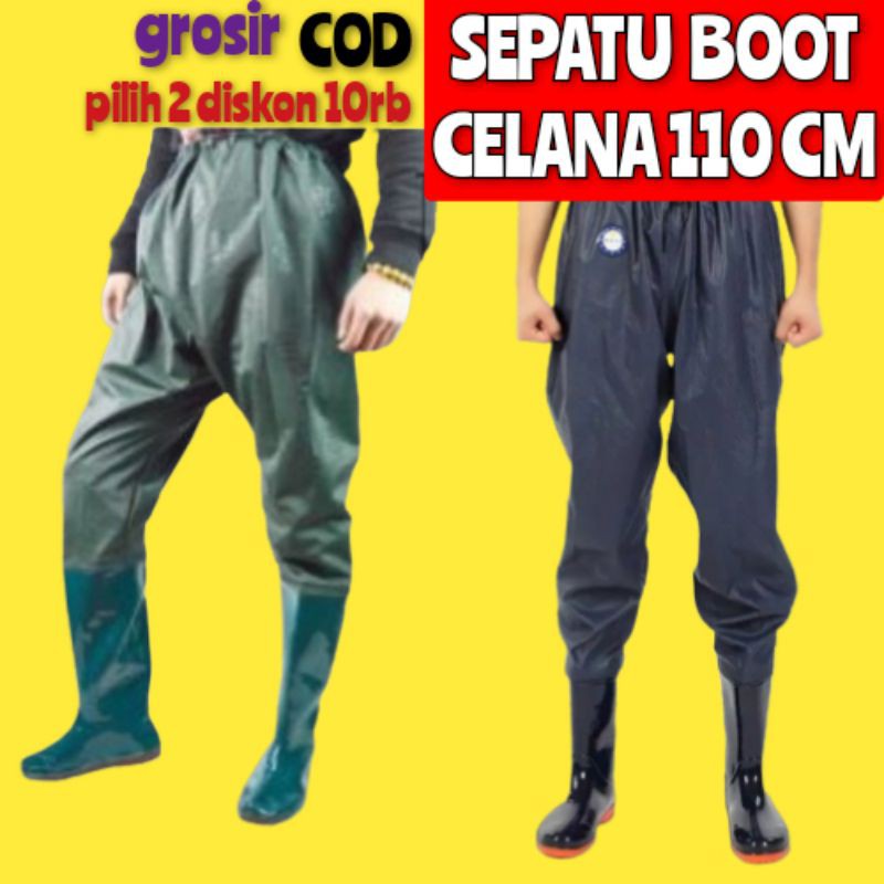 SEPATU BOOT CELANA SAWAH PETANI TAMBAK RAWA MANCING LADANG SEPINGGANG