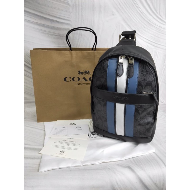 TAS PRIA COACH CHARLES PACK SLINGBAG ORIGINAL
