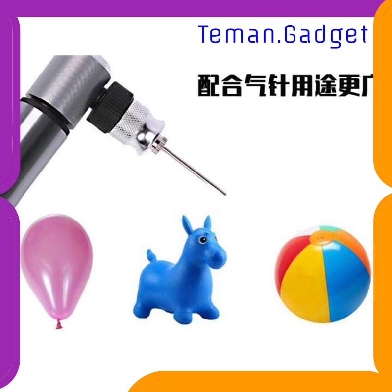 TG-IB659 PRO STAR POMPA ANGIN BAN SEPEDA PORTABLE 100PSI