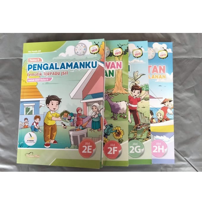 Paket Tematik Terpadu JSIT SDIT Smester I dan II Kelas 2