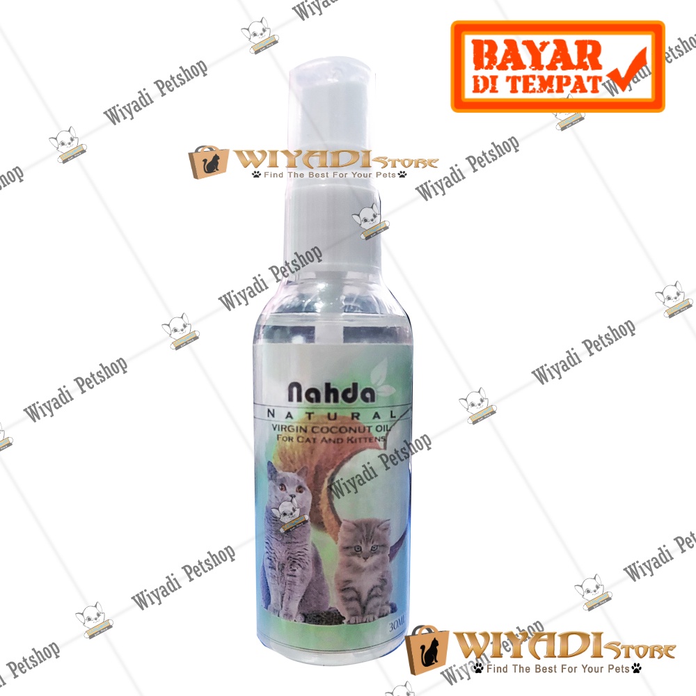 Virgin Coconut Oil VCO 60ml Minya Kelapa Untuk Koreng Scabies Jamur Hewan Kucing Anjing Musang