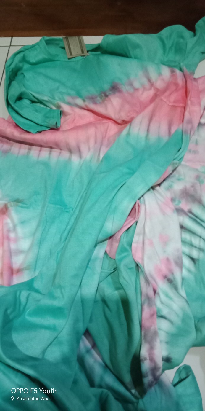 Gamis Kaos Soraya Jumbo Ori Ziray Batik