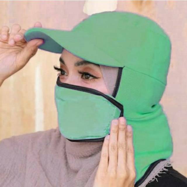 Masker Cegah Corona | TOPI JEPANG | Kerja Proyek | Mancing | Gunung | Berkebun