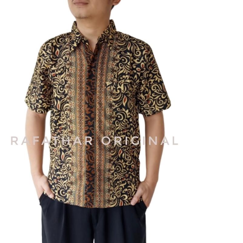 ◌ BAJU BATIK PRIA KEMEJA BATIK PRIA LENGAN PENDEK (TANAH ABANG) ➯