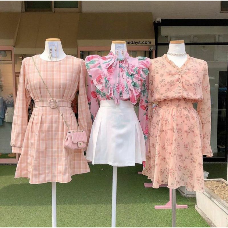 PAKET USAHA DRESS VINTAGE ISI 50 BONUS 5