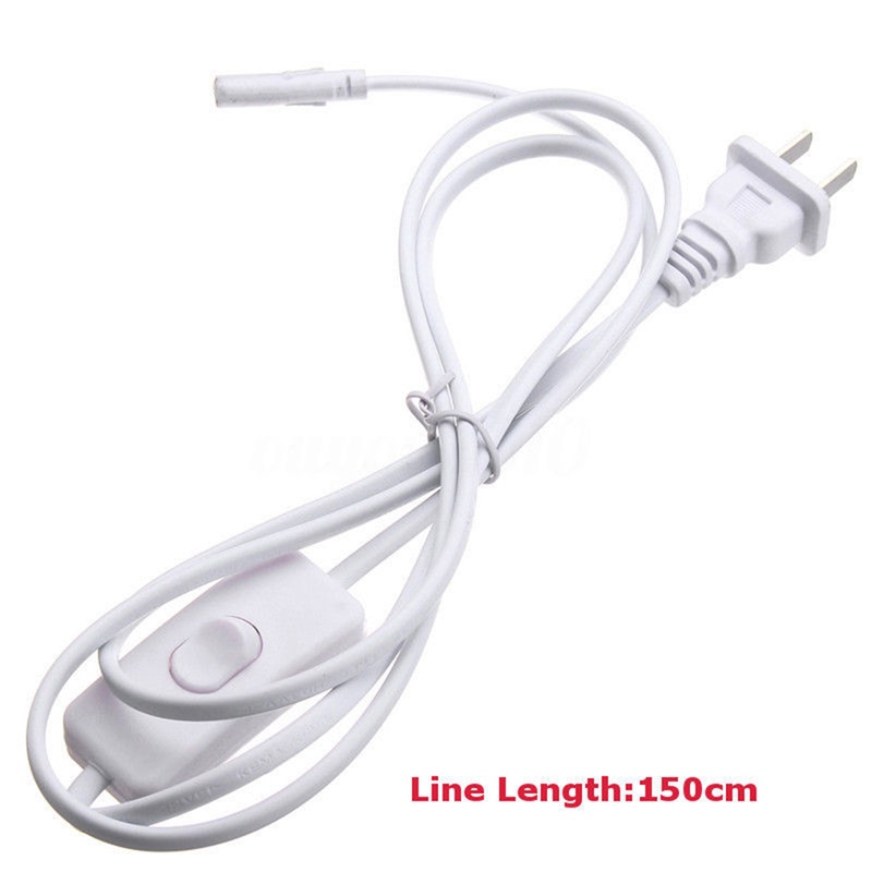 (LUCKID) Kabel Konektor T4 T5 T8 Untuk Lampu LED Fluorescent