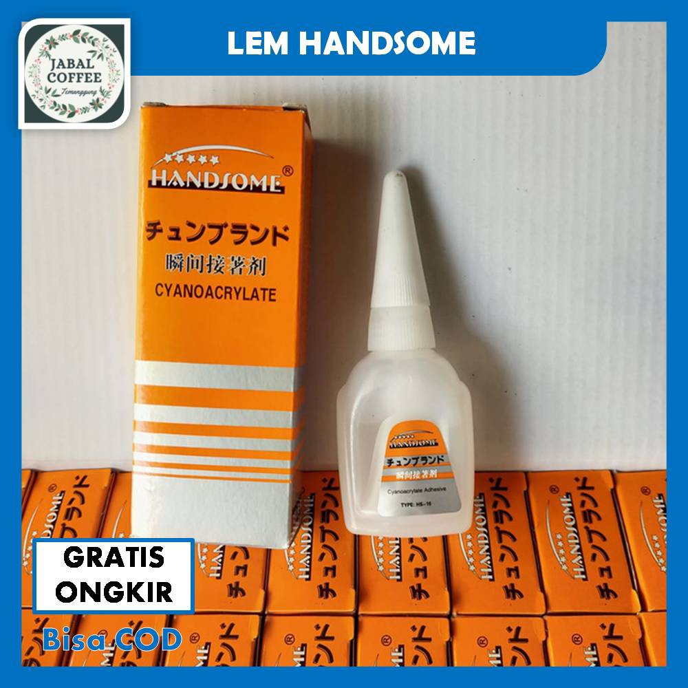 Lem Handsome Lengket / Lem Besi / Lem Tetes Korea Serbaguna / Lem Serbaguna J47