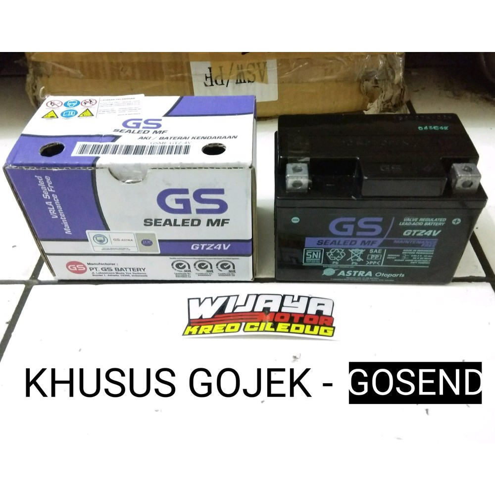 BARU Aki GS ASTRA GTZ4V