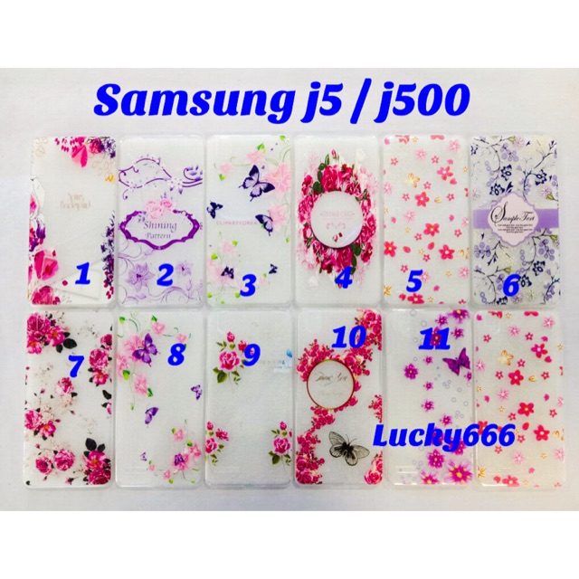 Case bunga samsung j5 j500 soft case samsung galaxy j5 2015