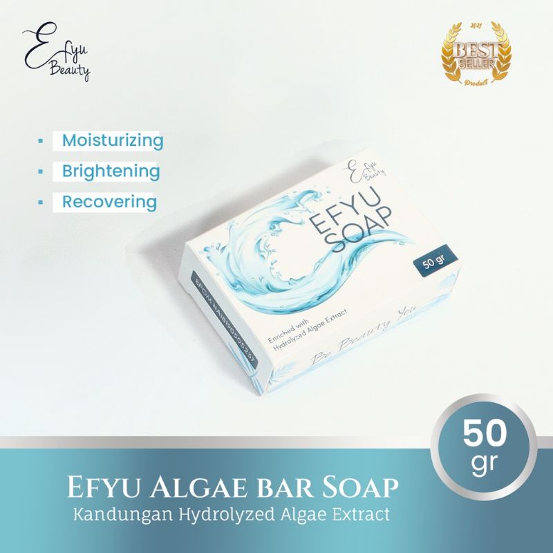(BPOM) ORIGINAL EFYU ALGAE BAR SOAP || SABUN MUKA DAN BADAN EFYU BEAUTY