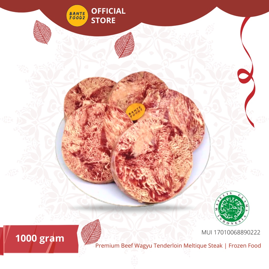 

Premium Wagyu Tenderloin Meltique Steak 1 kg
