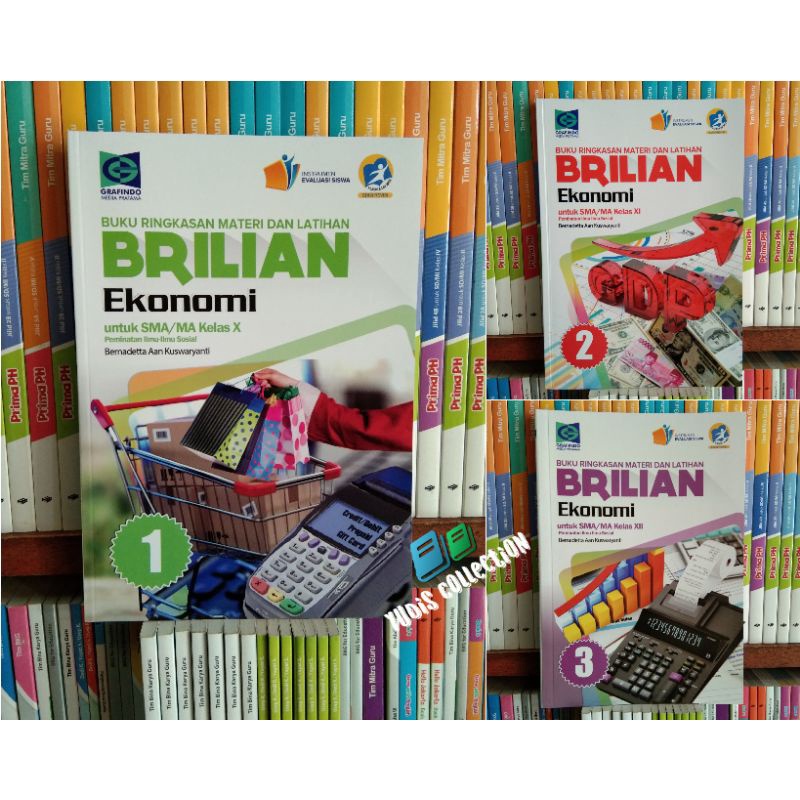 BRILIAN EKONOMI 1,2,3 SMA kelas 10,11,12 kurikulum 2013 revisi GRAFINDO